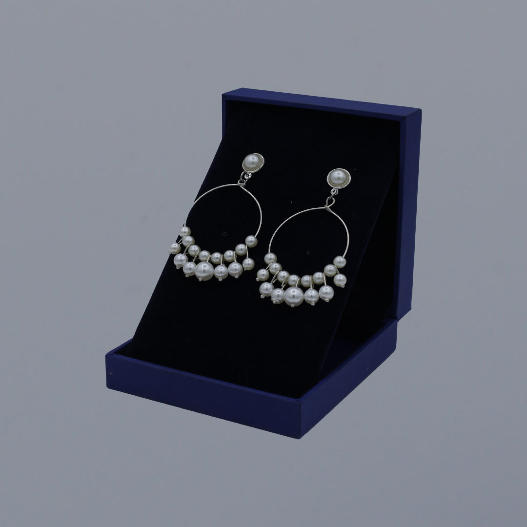 Seraphine Pearl Hoops